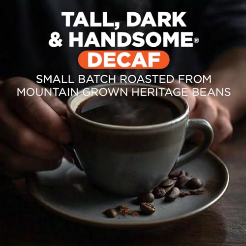 Maud's Decaf Dark Roast Coffee Pods, 100 ct, Decaffeinated Recyclable Single Serve Pods – 100% Arabica, Compatible with Keurig K Cups Maker