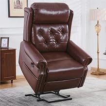 Power Lift Recliner Chair with Heat Massage and Vibration for Seniors Adjustable Angles Extended Footrest USB Ports Side Pockets Remote Control Mobility Aid Furniture