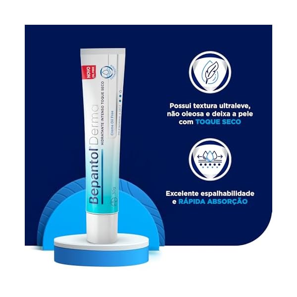 Bepantol Derma Toque Seco 30g, Oil Free, Hidratante Facial e Corporal - Imagem 4