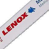 Lenox 20578-818R 5 Pack 8' 18 TPI Heavy Gauge Metal Reciprocating Blades