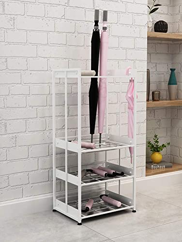 Porte-Parapluie en Métal au Design Épuré et Structure Robuste