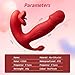 2026 Newly Adult Sex Tools for Women Today App Controlled Vibrator Set 18 Vibration Modes Wearable Toys Triple G Spot Stimulation with Thrusting Tongue Hands-Free Best Personal Pleasure Toys for Women