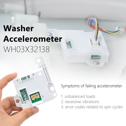 ZNTVW WH03X32138 Washer Accelerometer Control Replacement Compatible with GE Specific Models - Thumbnail 2