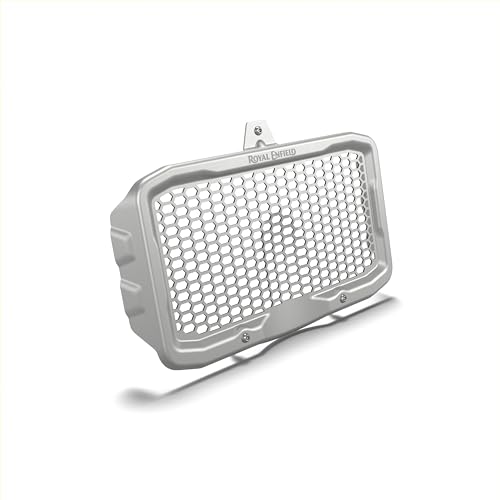 Royal Enfield KXA00404 Silver Raditor Guard for New Himalayan & Guerrilla 450
