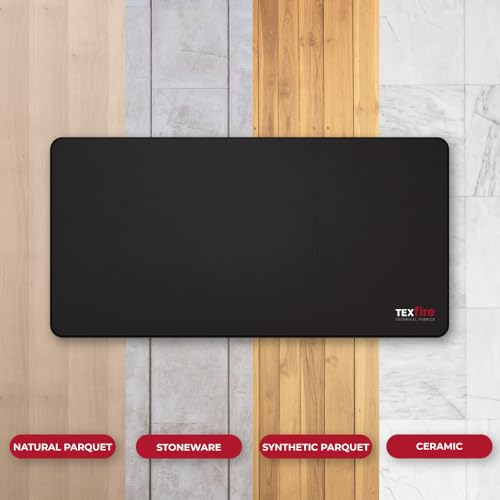 TEXFIRE | Feuerschutz-Teppich für Kamin und Ofen. Wärmedämmendes Gewebe. Schutz für empfindliche Böden wie Parkett.