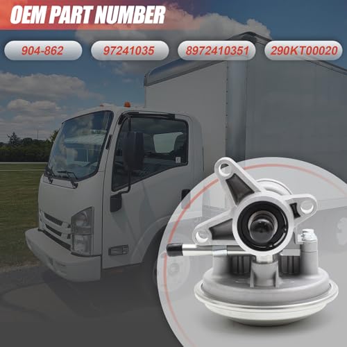 Bomba de vacío automotriz para Isuzu NPR y NPR-HD (1995-2019), V8 a gas, reemplaza 97241035, 904-862, 8972410351, compatible con motores L96, LQ4, LY6, L31, L05 miniatura 6