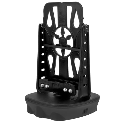 Healvian Enrollador de Relojes Mecánicos Automático Silencioso con Soporte de Plástico para Escritorio Dispositivo Autooscilante para Cuerda y Exhibición de Relojes