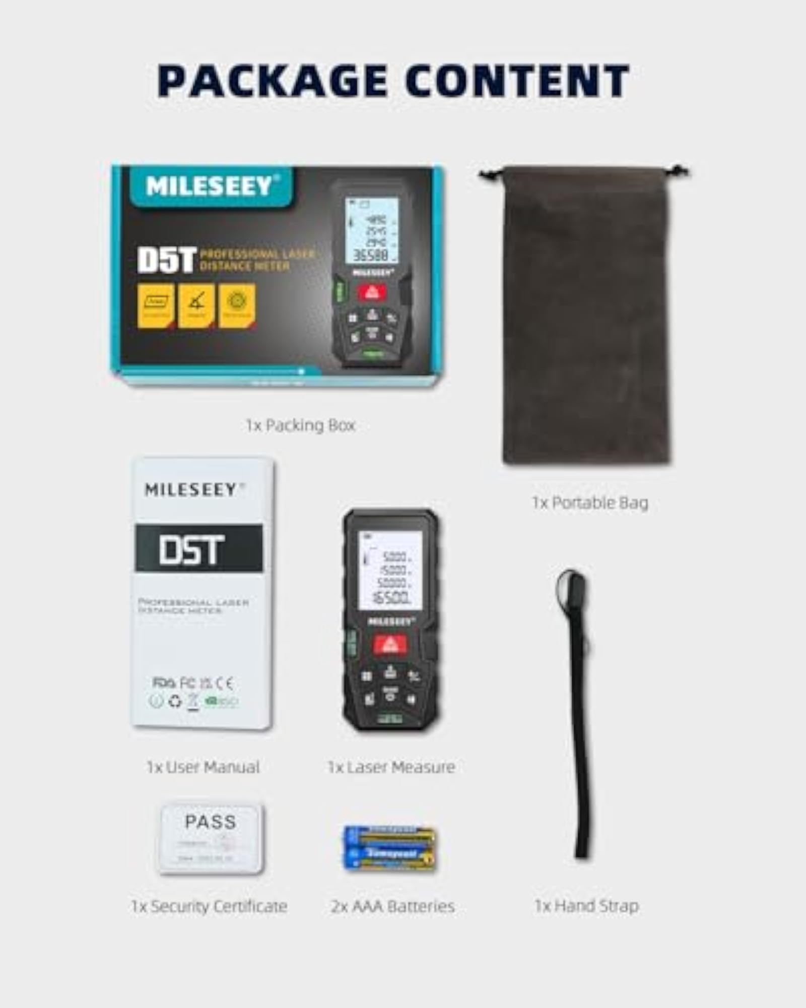 100m Digital Laser Distance Meter, Accurate Measurement Tool