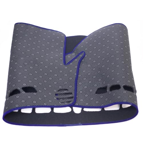 OVAVOFO Dash Covers for VW-CC 2009-2017,Polyester Car Dashboard Cover,Dash Board Protecter Cover,Interior Car Dash Board Covers Mat,Blue