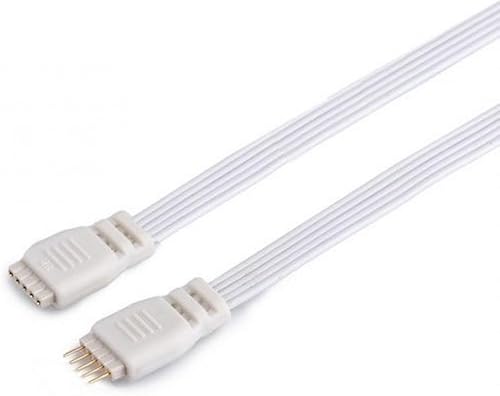 WAC Lighting LED-TC-IC6-WT Invisiled 6In Joiner Cable for Invisiled 24V Tape Lig