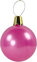 Vista 57 de Adornos inflables de Navidad – Bolas de Navidad de gran tamaño de 8", 17", 27" para patio exterior, césped, árbol - Decoración navideña para Rosa