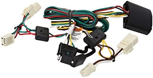 Tow Ready 118386 T-One Connector Assembly with Circuit Protected Converter, Silver