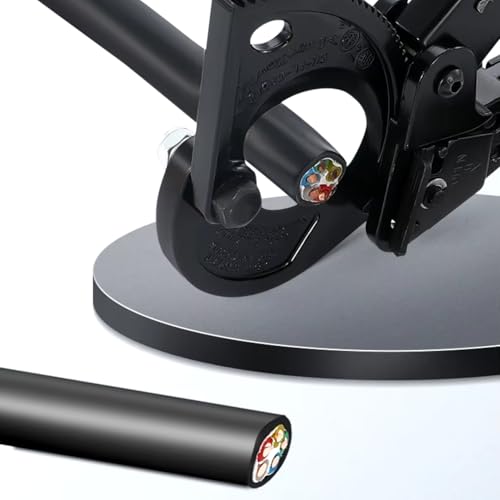 Alicate de Corte Tesoura Catraca Corta Cabos Até 240mm Profissional Corta Cabos Rígidos e Flexíveis