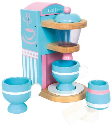 Preisvergleich Produktbild Small Foot 1598 Kaffeemaschine aus Holz