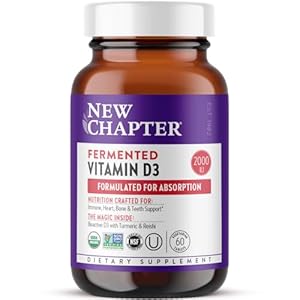 New Chapter Fermented Vitamin D3 2,...