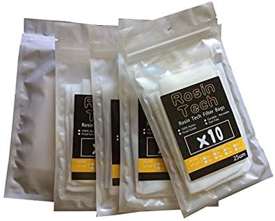 Prog Rosin Heat Press Bags 2.5 x 4 inch Rosin Press Filter Bags 90 Micron -20pcs Per Park,White