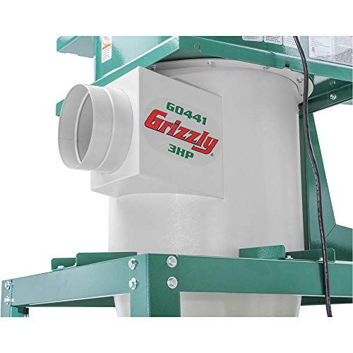 Grizzly Industrial G0441-3 Hp Cyclone Dust Collector #TOP3