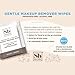 Soapbox Fragrance-Free Makeup Remover Wipes - Gentle Facial Cleansing Wipes for Eye Makeup, Dirt and Oil, Alcohol Free Makeup Remover Pads 50 Count