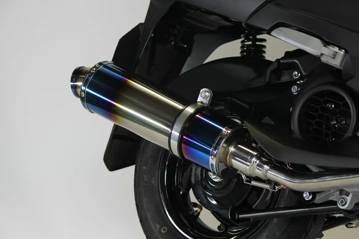 専用HMSアクシスZ 8BJ-SEJ6J O2センサーS346 マフラー Amazon | S346 アクシスZ (8BJ-SEJ6J) O2センサー対応 バイクマフラー