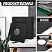 Oungy 30 PCS Vinyl Record Sleeves 12 Inch Vinyl Record Covers with Holes Paper Record Covers Inner Sleeves Vinyl Protective Sleeves LP Vinyl Album Covers Jackets, Black