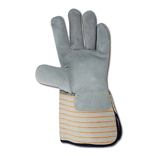Magid Top Gunn TG824ELOGO Premium Cow Split Palm w/Cuff
