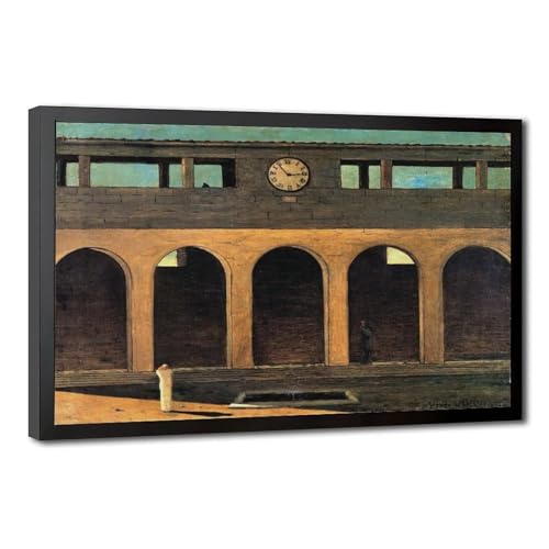 Affiches sur toile De Chirico pour créer un salon élégant et artistique