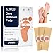 ACWOO Rimuovi Calli Piedi, 24Pcs Tamponi per la Rimozione del Mais, Wart Remover Cerotti per la Rimozione del Mais per i Piedi per Sollievo dal Dolore del Mais e Cura dei Piedi, Calli, Verruche immagine