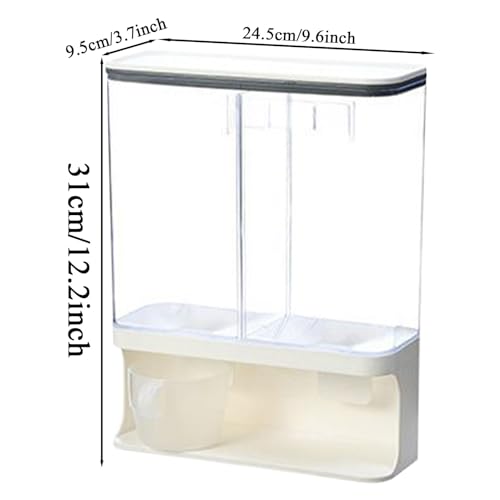 Distributeur d'adoucissant compact idéal pour douche et dortoir - 6