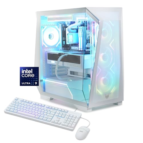 Image of Acer Predator Orion 6000 Gaming Desktop | Intel Core Ultra 9 Processor 285K | NVIDIA GeForce RTX 5080 (1801 AI Tops) | 32GB DDR5 | 1TB Gen 4 SSD | Wi-Fi 7 | Windows 11 Home | PO6-605-UR18W