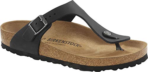 BIRKENSTOCK Men's Flip Flops, Black 845251, 5.5
