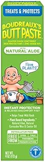 Boudreaux's Butt Paste Diaper Rash Ointment, With Natural Aloe, 4 Oz