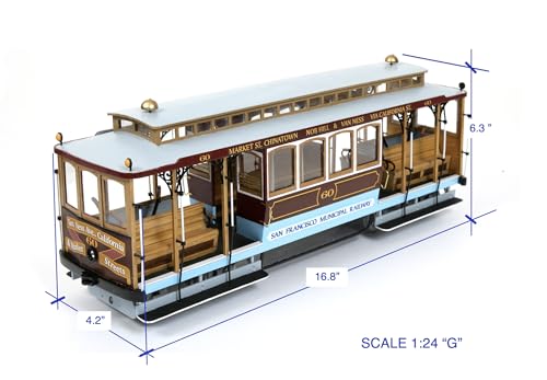 Occre 53007 San Francisco Cable Car Passend zu LGB