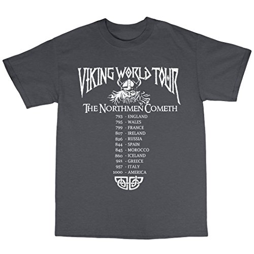 Vikings World Tour T-Shirt 100% Cotton