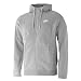 NIKE Sportswear Men's Full Zip Club Hoodie, Dark Grey Heather/Dark Grey Heather/White, Large