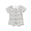Short Sleeve Black White