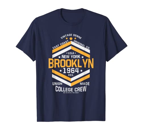 Brooklyn New York - Regalo de inspiración retro vintage Camiseta