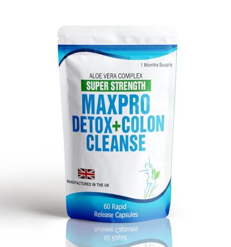 60 Max Cleanse Pro Colon Cleanse Detox Diet Slimming Dieting High Strength