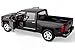 All Star Toys Exclusive 2018 Chevy Silverado 1500 LTZ Crew Cab Black with Chrome Trim 1:27 Diecast Model Motormax 79353