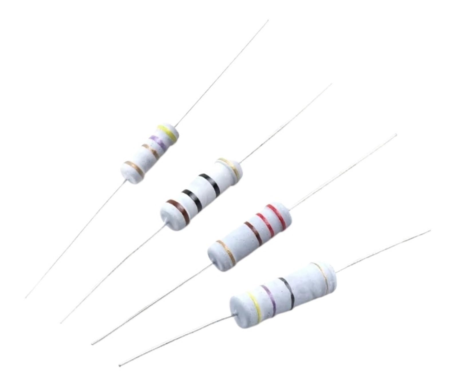 VKvmNYlxx 3 Watt Metal Oxide Film Resistor 100/120/150/180/200/220/240/270/300/330/360/390/430/470/510/560/620/680/750/820/910 K RE Ohm(3) 0 Ohm 3W (10pcs))