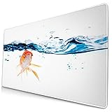 goldfisch im glas sauerstoff ✔【Großformatiges Design】:40 cm x 75 cm x 0.3 cm (15.8