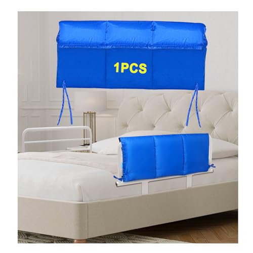 Bed Rail Cushion Pads for Hospital Bed Rail Cover Crib Padding Bed Barrier for Adults Medical Foam Bumper Pads Bed Rail Protector Safety Guard for Elderly Adults Bed Side Rails Padding Cover - 1 PCS