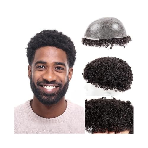 Perruques homme Afro bouclé de 10 mm idéales pour changer de style au quotidien