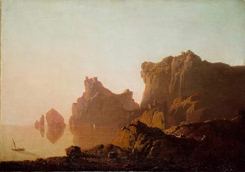 Póster de Lienzo il Golfo di Salerno Solución para Decorar Paredes Vacías del Dormitorio 60x90