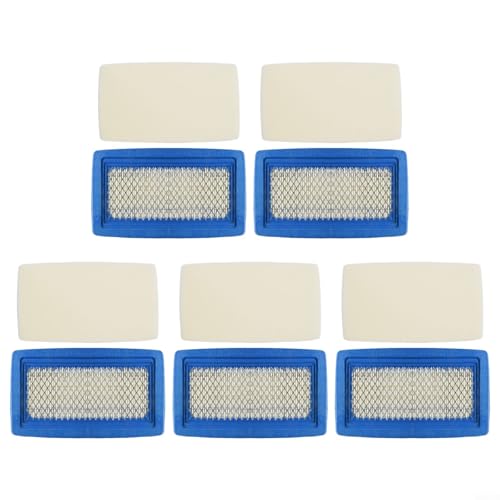 Air Filter and Pre-Filter Kit for Backpack Leaf Blower, Replacement Parts for Compatible with PB-8010 and PB-9010 Models, Sponge and Plastic Construction, 5-Pack Se