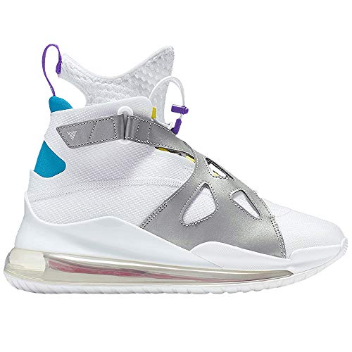 Nike Womens Air Jordan Latitude 720 Hi Top Trainers AV5187 Sneakers Shoes (UK 6 US 8.5 EU 40, White Dynamic Yellow 100)