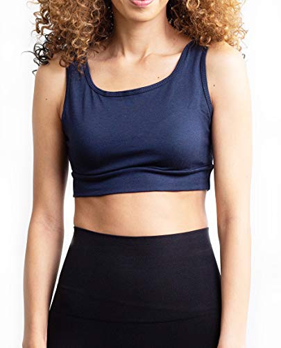 Image of Women Tank Top Cami Layering HALFTEE Tank Sleeve Tee | Demi Crop Undershirt for Women & Teens XS-6X