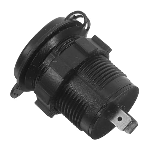 Gadpiparty Motorcycle USB Charger Dual Ports with Voltage Motorbike Phone and Tablet Charging Adapter Multifunctional Motorcycle USB Phone Charger for Safe Power Supply