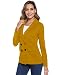Hawiton Traje de Chaqueta Mujer, Talla Grande Casual Blazers Abrigo Vestir