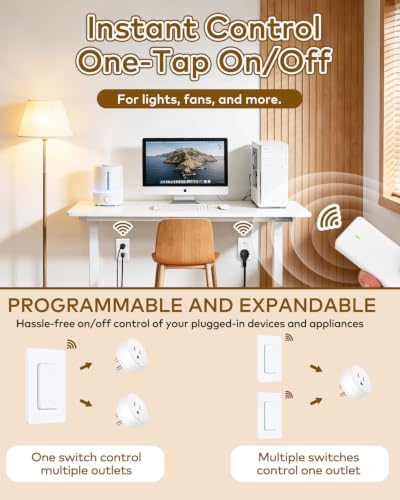 Remote Control Outlet with Detachable Switch , Up to 40% Off - image 5