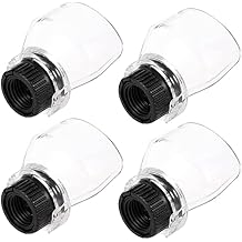 4 pcs Rotary Tool Shield Attachment, Safety Protective Cover Transparent Cover Shield Kit Accessories Wood Metal Cutting Sanding Polishing for Rotary Grinder